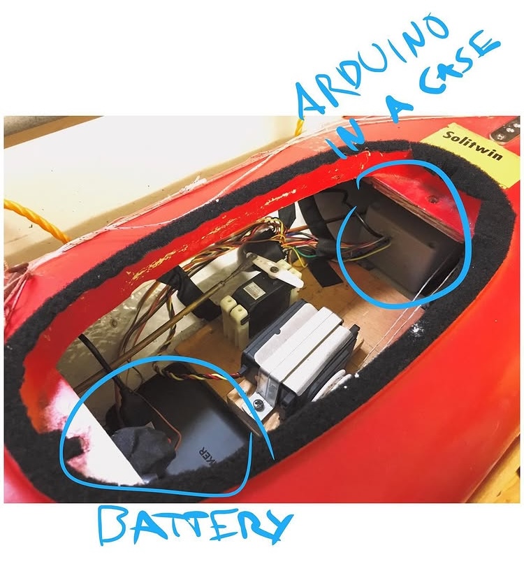 visual of the inside of the boat