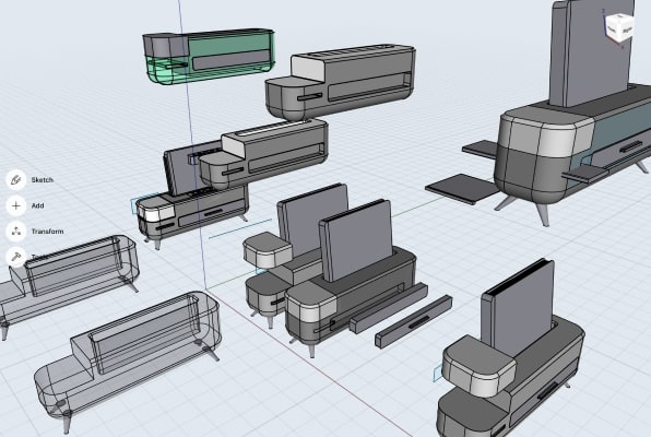 3d cad models of the BilderBox